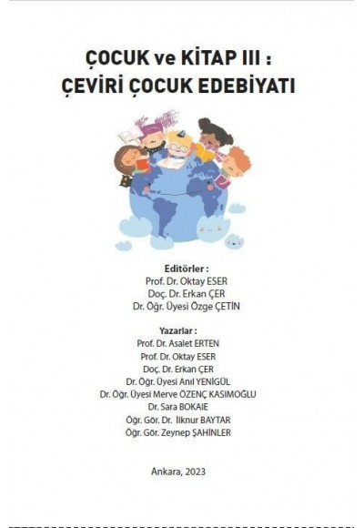 ÇOCUK ve KİTAP III : ÇEVİRİ ÇOCUK EDEBİYATI