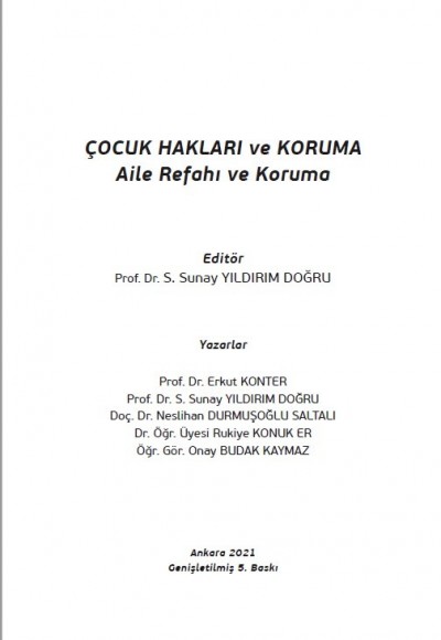 ÇOCUK HAKLARI VE KORUMA - Ed: S.Sunay Y.Doğru