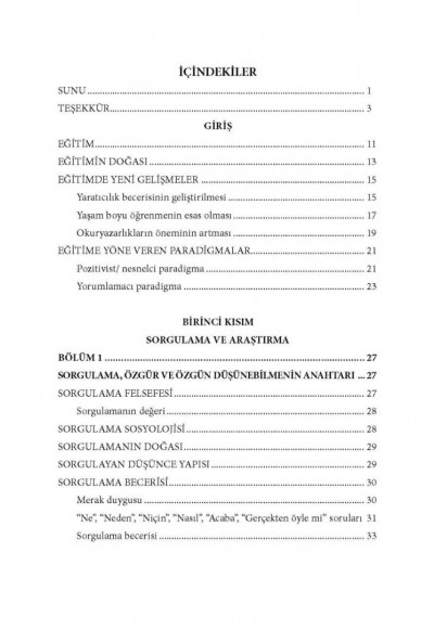 SORGULAMAYA VE ARAŞTIRMAYA DAYALI EĞİTİM MODELİ (SADEM) - Prof. Dr. Ali Rıza ERDEM