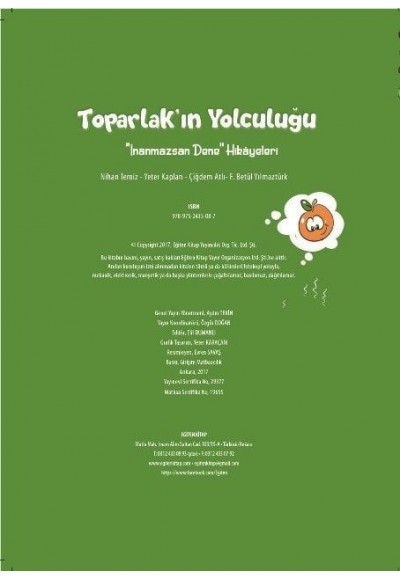 TOPARLAĞ'IN YOLCULUĞU - N.Temiz & Y. Kaplan & Ç.Atlı & F.B. Yılmaz Türk