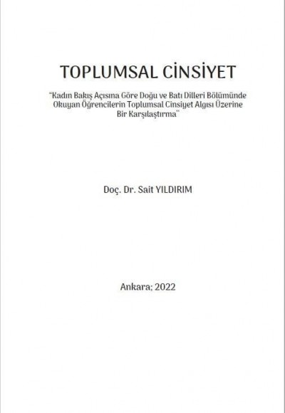 TOPLUMSAL CİNSİYET