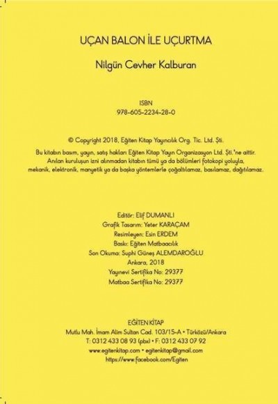 UÇAN BALON İLE UÇURTMA - Nilgün Cevher Kalburan