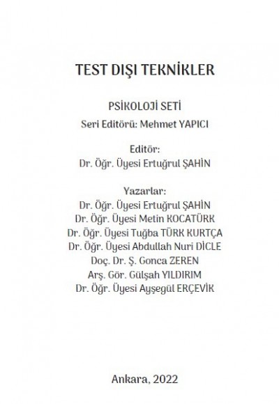 TEST DIŞI TEKNİKLER